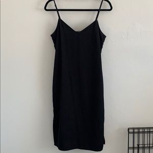 Black slip dress size 8